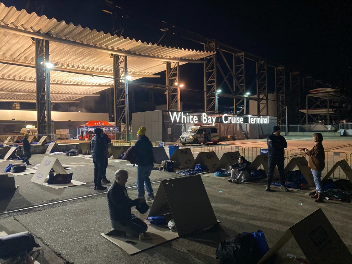 Port Authority hosts annual CEO Sleepout fundraiser