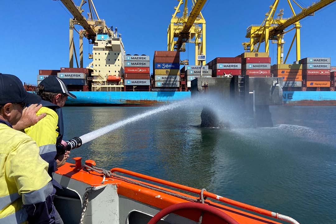 Port Authority crews fire ready