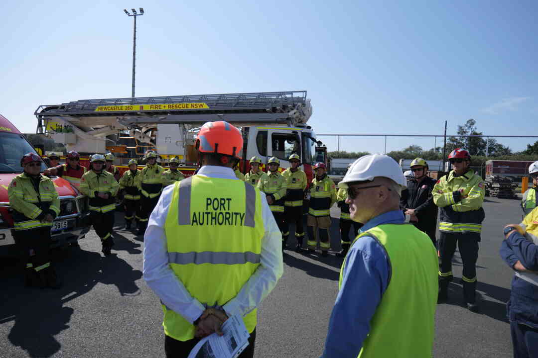 Multi-agency training exercise shows Newcastle is response ready