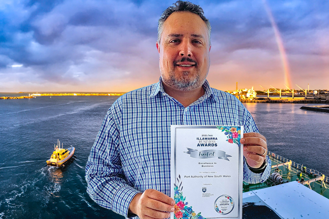 Port Authority Finalist in prestigious Illawarra Business Awards