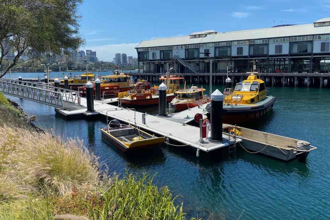 Sydney’s Moores Wharf keeps marine operations afloat with new pontoon