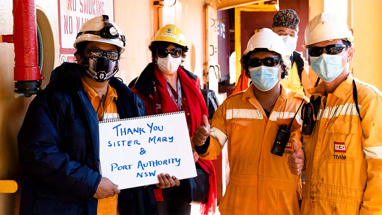 Lending a helping hand to seafarers