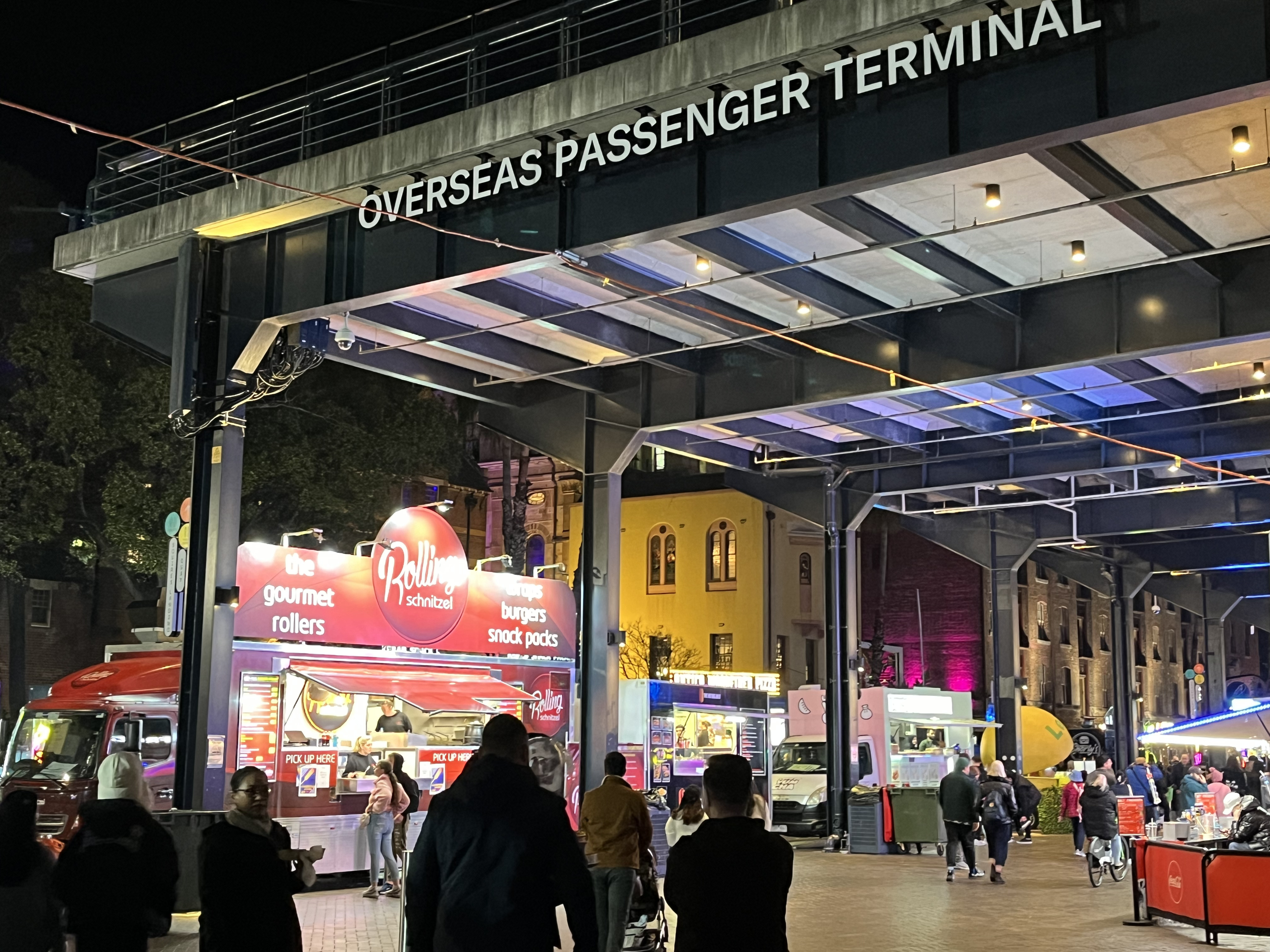 Foodies cruise Overseas Passenger Terminal for taste sensations during Vivid Sydney