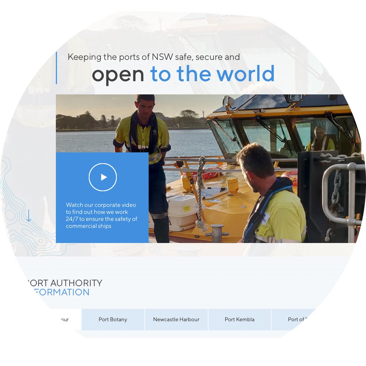 Port Authority website gets a revamp