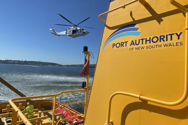 Air and sea rescue reaches new heights on Sydney Harbour