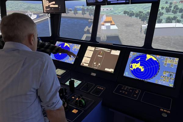 Port of Eden recreated in state-of-the-art shipping simulator