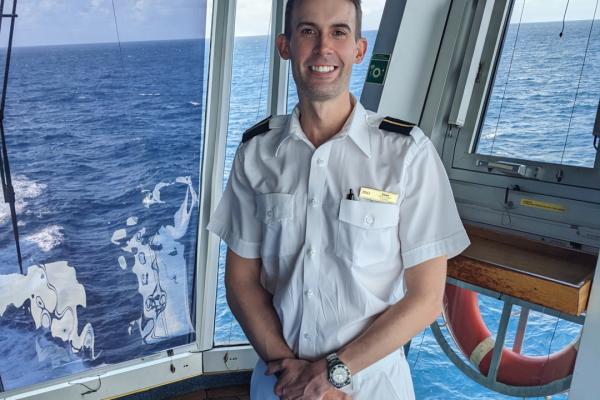 Port Authority cadet to find his sea legs aboard Pacific Adventure