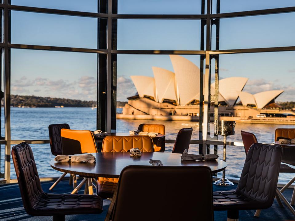 View from Quay restaurant at Overseas Passenger Terminal, Circular Quay, Sydney