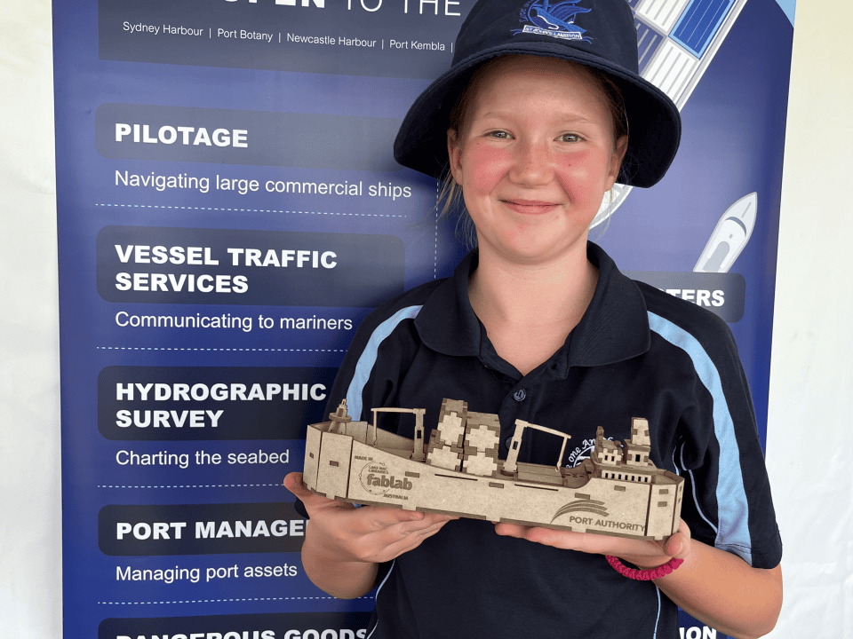 Participant in Lambton High School marine studies program