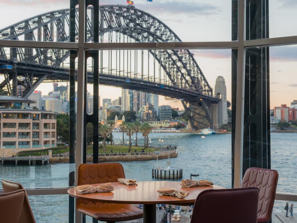 Quay Restaurant at Overseas Passenger Terminal Sydney