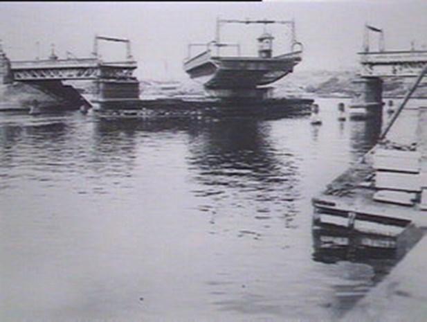 Image of new swing bridge