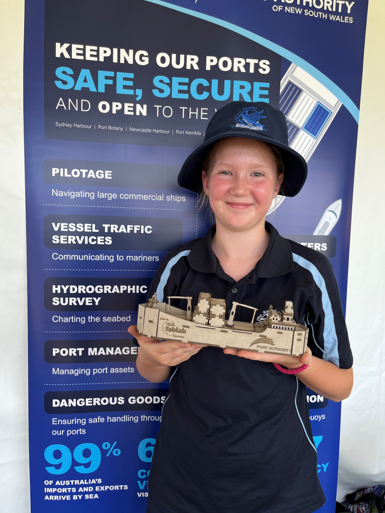 Participant in Lambton High School marine studies program