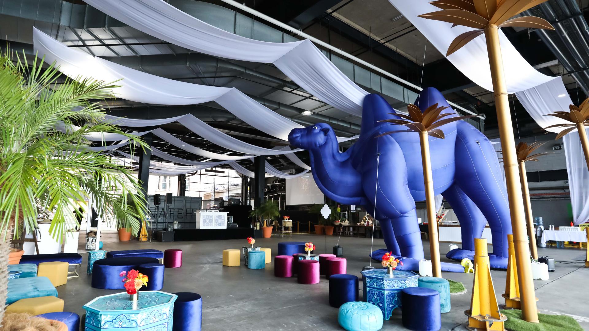 OPT event with elephant