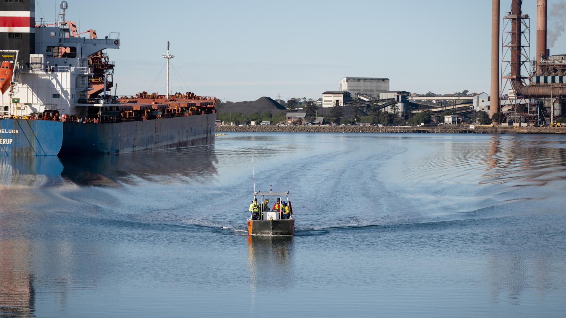 Port Authority vessel in Port Kembla