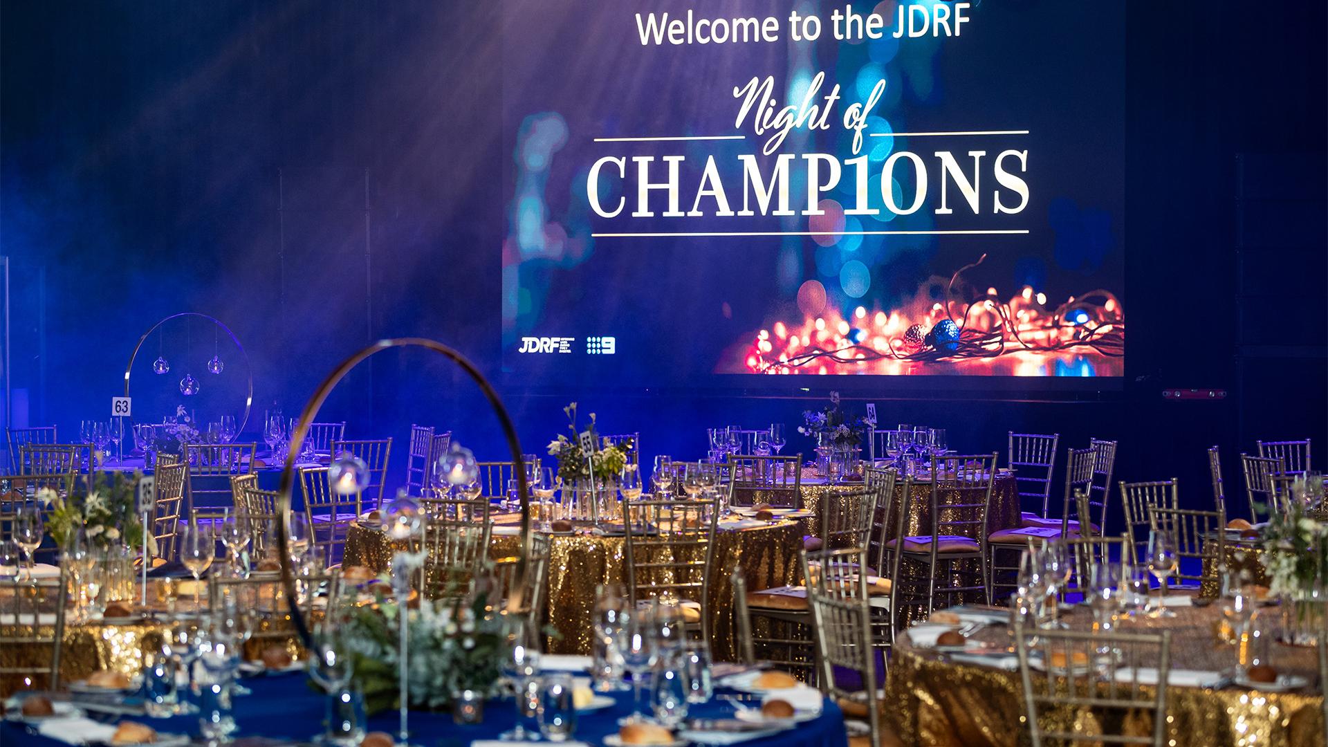 White Bay Cruise Terminal event night of champions