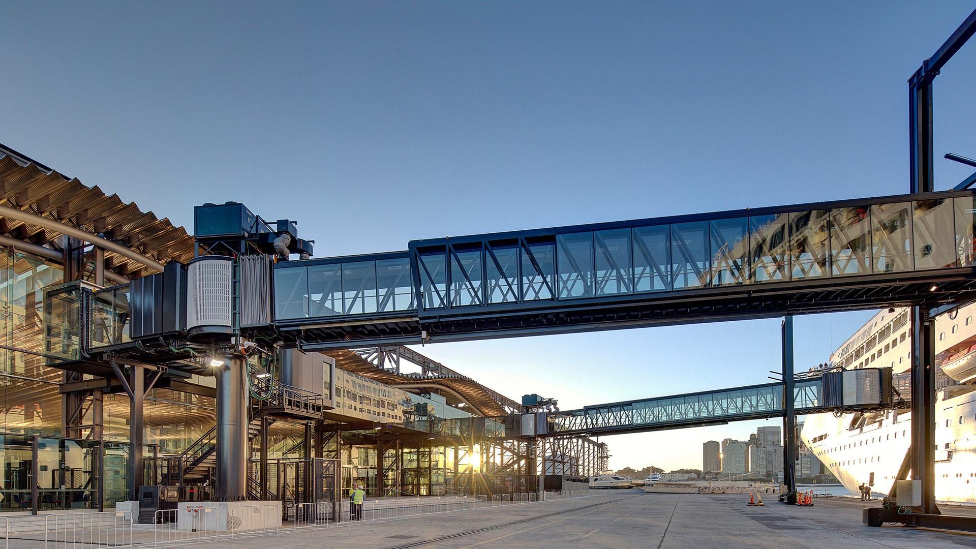 White Bay Cruise Terminal wharf