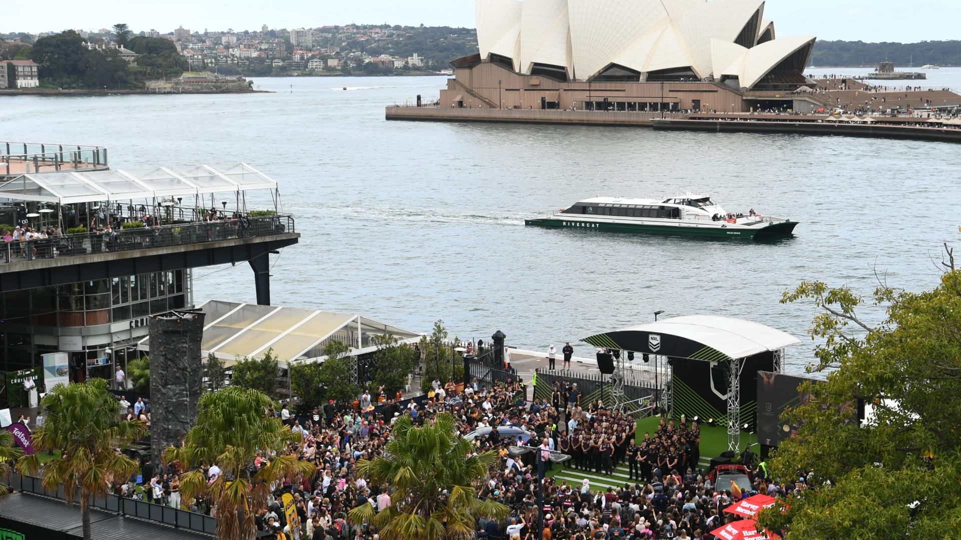NRL Fan Fest at Overseas Passenger Terminal, Sydney