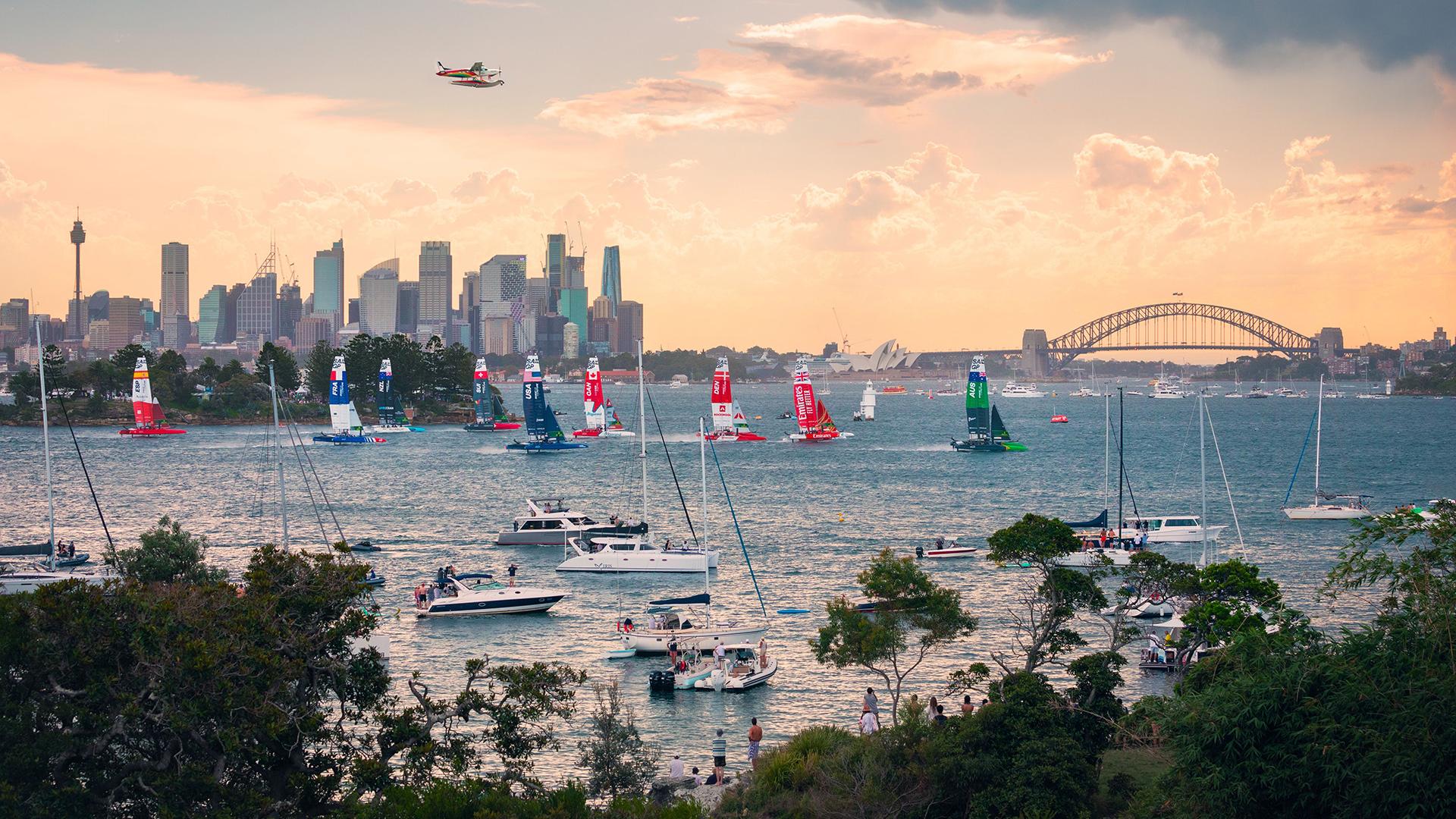 SailGP Sydney Image credit: Destination NSW