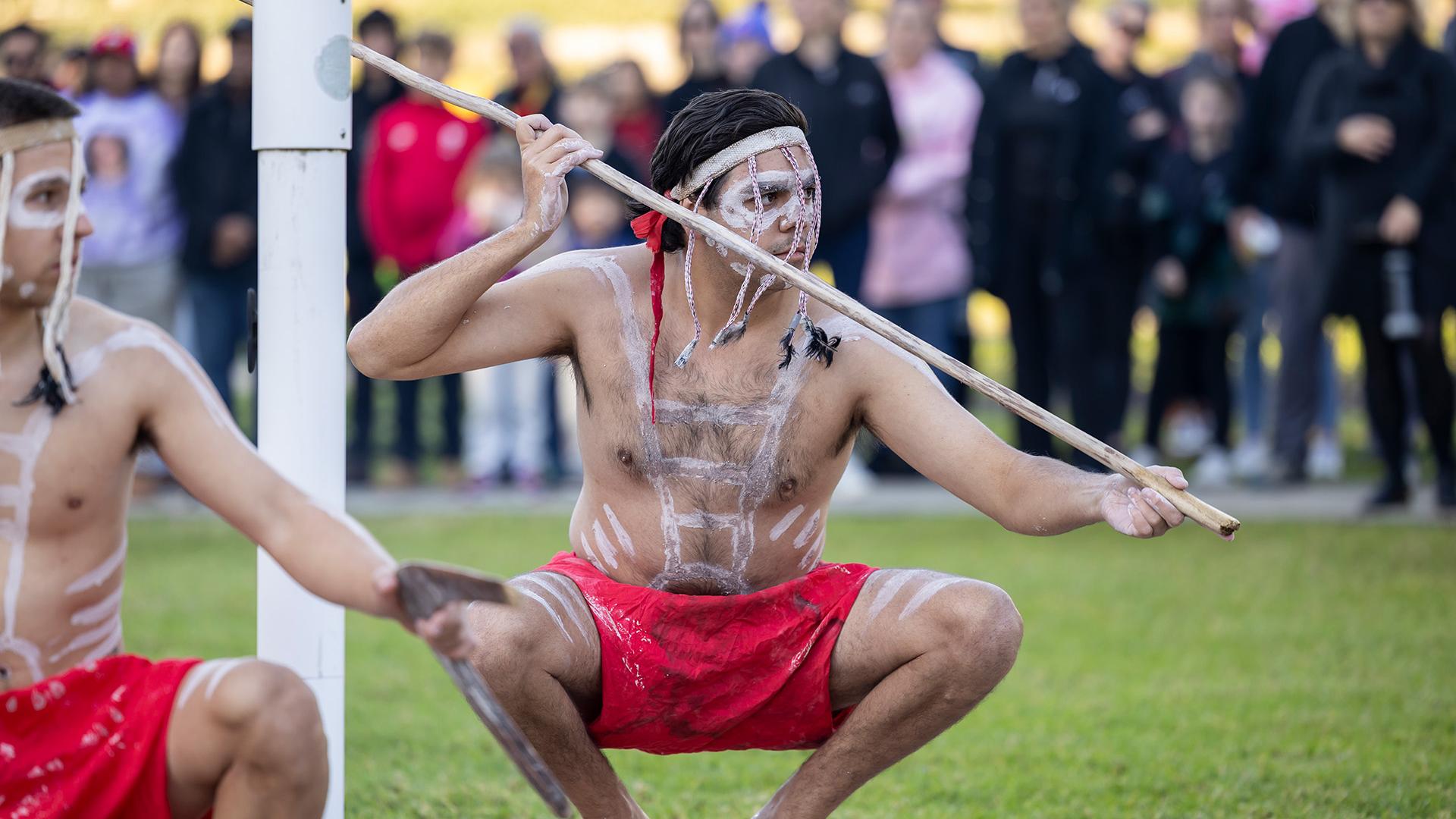 NAIDOC week Newcastle first nations dancer